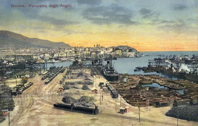 Genoa, Panorama dagli Angeli